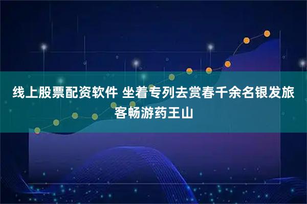 线上股票配资软件 坐着专列去赏春千余名银发旅客畅游药王山